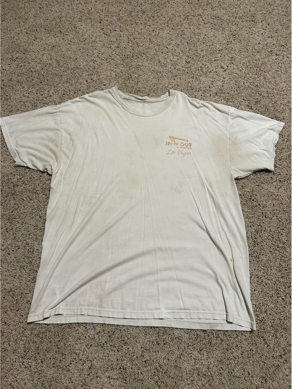 Vintage In-N-Out Burger Las Vegas Graphic T-Shirt